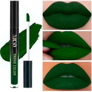 MCD NWT Trend Color Green Matte Lipstick